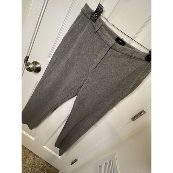 Theory women’s gray pants size 12 - Picture 1 of 5